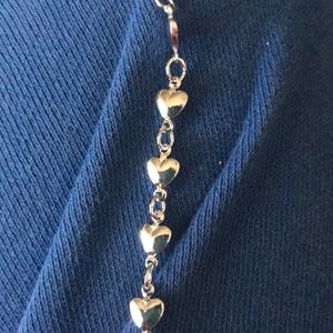 Sterling silver anklet